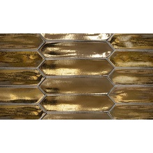 Equipe Lanse 27491 Gold wall tile 5x25 cm, Spain, metal - photo 1 - photo 1