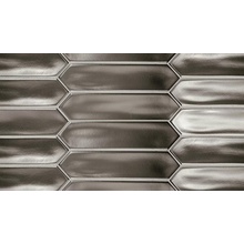 Equipe Lanse 27492 Silver wall tile 5x25 cm, Spain, metal - photo 1 - photo 1