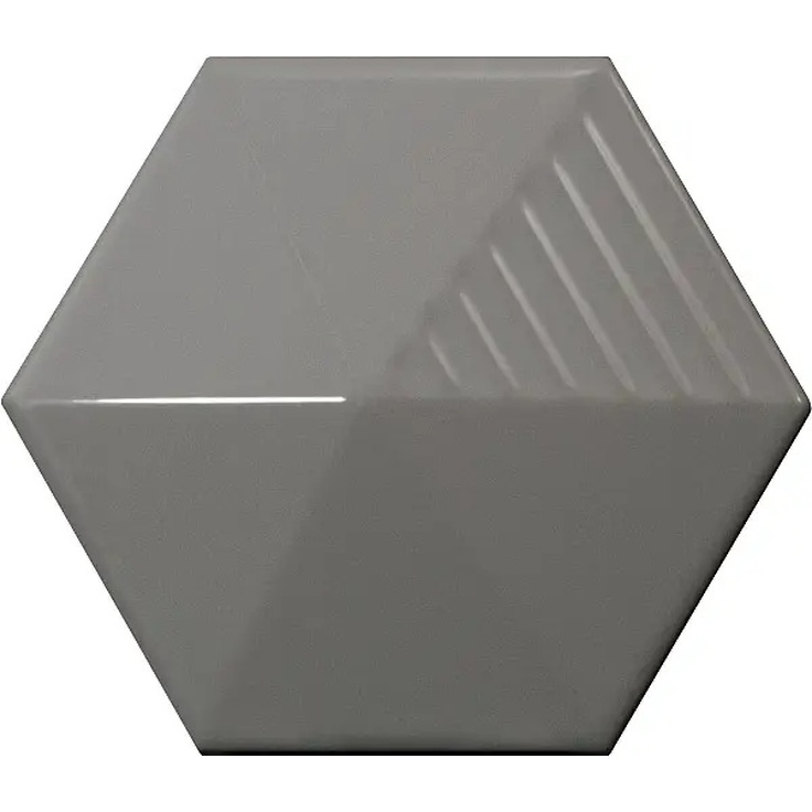 Equipe Magical 3 С000509017 23071a_Umbrella_darkgrey_gloss wall tile 10,7x12,4 cm, Spain - photo 1 Equipe Magical 3 С000509017 23071a_Umbrella_darkgrey_gloss wall tile 10,7x12,4 cm, Spain - photo 1