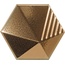 Equipe Magical 3 С000509014 23056a_Umbrella_metalic_gloss vægflise 10,7x12,4 cm, Spanien, guld og ædelmetaller - foto 1