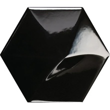 Equipe Magical 3 24429 Oberland Black wandtegel 10,7x12,4 cm, Spanje, steen  - foto 1 - foto 1