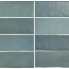 Equipe Magma 24966 Aquamarina wall tile 6,5x20 cm, Spain, brick  - photo 1 - photo 2