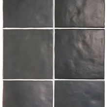 Equipe Magma 24972 Black Coal wall tile 13,2x13,2 cm, Spain, stone  - photo 1 - photo 2