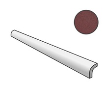 Equipe Magma 25007 Pencil Bullnose Burgundy baseboard 3x20 cm, Spain, stone  - photo 1 - photo 1