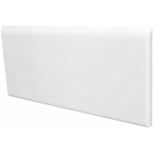 Equipe Mallorca 23275 Bullnose White plint 6,5x20 cm, Spanje, steen  - foto 1 - foto 1