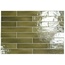 Equipe Manacor С000509431 26928_Basil/Green_gloss piastrella da parete 6,5x40 cm, Spagna - foto 1 Equipe Manacor С000509431 26928_Basil/Green_gloss piastrella da parete 6,5x40 cm, Spagna - foto 1