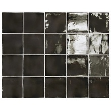Equipe Manacor С000509422 26916_Black_gloss piastrella da parete 10x10 cm, Spagna - foto 1 - foto 1