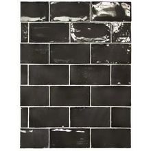Equipe Manacor С000509413 26906_Black_gloss piastrella da parete 7,5x15 cm, Spagna - foto 1 - foto 1