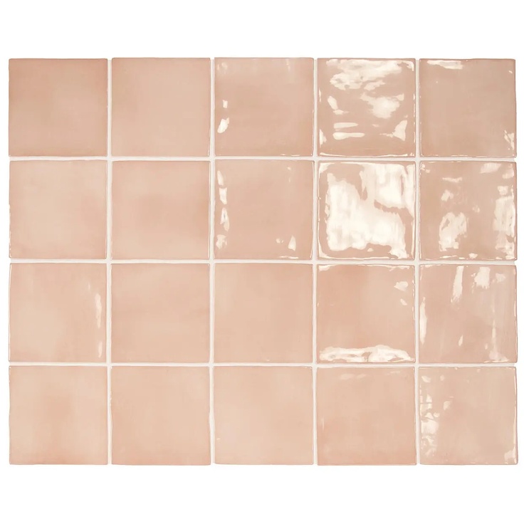 Equipe Manacor С000509420 26914_Blush/Pink_gloss azulejo de parede 10x10 cm, Espanha - foto 1 Equipe Manacor С000509420 26914_Blush/Pink_gloss azulejo de parede 10x10 cm, Espanha - foto 1