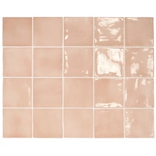 Equipe Manacor С000509420 26914_Blush/Pink_gloss piastrella da parete 10x10 cm, Spagna - foto 1 - foto 1