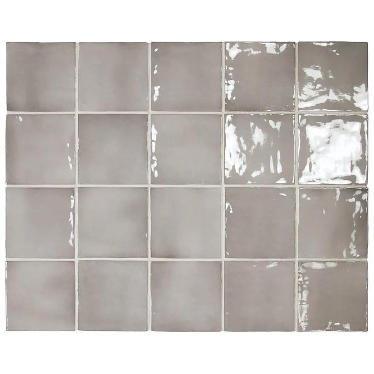 Equipe Manacor С000509423 26917_Mercury/Grey_gloss stěnová dlaždice 10x10 cm, Španělsko - fotografie 1 Equipe Manacor С000509423 26917_Mercury/Grey_gloss stěnová dlaždice 10x10 cm, Španělsko - fotografie 1
