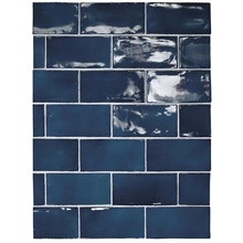 Equipe Manacor С000509416 26910_Ocean/Blue_gloss piastrella da parete 7,5x15 cm, Spagna - foto 1 - foto 1