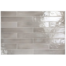 Equipe Manacor 26927 Mercury Grey wall tile 6,5x40 cm, Spain, stone  - photo 1 - photo 1