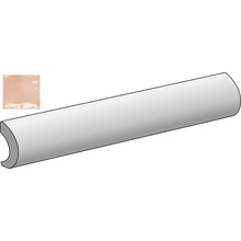 Equipe Manacor 26954 Pencil Bullnose Blush Pink Border 3x20 cm, Spain, none - photo 1 - photo 1