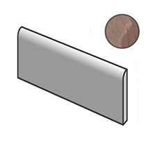 Equipe Masia 21768 Bullnose Cacao Crackle baseboard 7,5x15 cm, Spain, stone  - photo 1 - photo 1