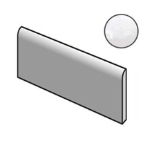 Equipe Masia 21131 Bullnose Blanco Crackle baseboard 7,5x15 cm, Spain, stone  - photo 1 - photo 1