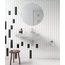 Equipe Hexatile 17,5x20 см, glazed porcelain stoneware, Spain, monochrome - interior photo 47