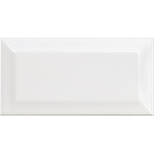 Equipe Metro 12739 White Matt väggplatta 7,5x15 cm, Spanien, sten  - foto 1 - foto 1