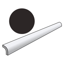 Equipe Metro 23396 Pencil Bullnose Black Matt kantsten 3x20 cm, Spanien, inget - foto 1 - foto 1