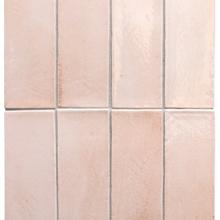 Equipe Miyako 32325 Crystal Pink Gloss porcelain tile 5x15 cm, Spain - photo 1 - photo 2