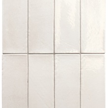 Equipe Miyako 32314 White Gloss porcelain tile 5x15 cm, Spain - photo 1 - photo 2