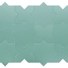 Equipe Porto 30616 Cross Jade keramisch graniet 12x12 cm, Spanje, geen - foto 1 - foto 2