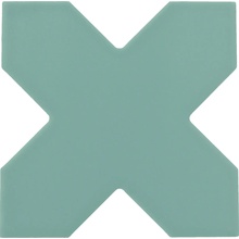 Equipe Porto 30616 Cross Jade keramisch graniet 12x12 cm, Spanje, geen - foto 1 - foto 1