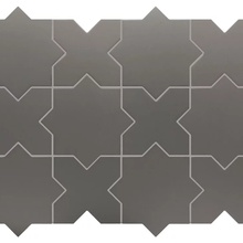 Equipe Porto 30618 Cross Black keramisch graniet 12x12 cm, Spanje, geen - foto 1 - foto 2