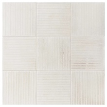 Equipe Raku 30824 Line White porcelain tile 10x10 cm, Spain - photo 1 - photo 2