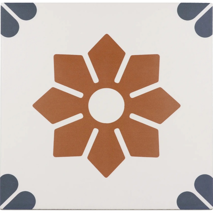 Equipe Rivoli С000588530 30728_Fiore porcelain tile 20x20 cm, Spain, hydraulic - photo 1 Equipe Rivoli С000588530 30728_Fiore porcelain tile 20x20 cm, Spain, hydraulic - photo 1