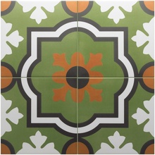 Equipe Rivoli 30711 Monaco Verde porcelain tile 20x20 cm, Spain, none - photo 1 - photo 2