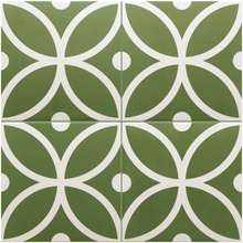 Equipe Rivoli 30710 Bergen Verde porcelain tile 20x20 cm, Spain, none - photo 1 - photo 2