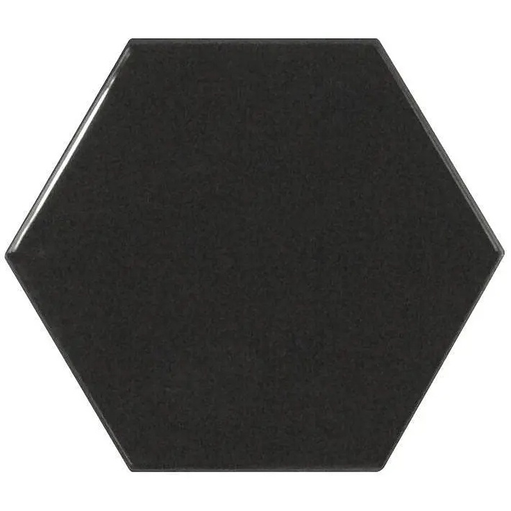 Equipe Scale С000295827 21915_Hexagon_black_12,4*10,7_Eq-10S piastrella da parete 10,7x12,4 cm, Spagna - foto 1 Equipe Scale С000295827 21915_Hexagon_black_12,4*10,7_Eq-10S piastrella da parete 10,7x12,4 cm, Spagna - foto 1