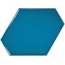 Equipe Scale С000391458 23834_Benzene_electric_blue_10,8*12,4_Eq-15S wall tile 10,8x12,4 cm, Spain, crackle - photo 1
