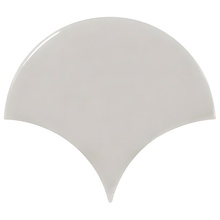 Equipe Scale 21978 Fan Light Grey wall tile 10,6x12 cm, Spain, none - photo 1 - photo 1