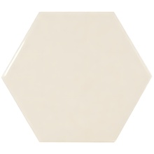 Equipe Scale 21914 Hexagon (Cream) Ivory wall tile 10,7x12,4 cm, Spain, none - photo 1 - photo 1