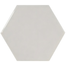 Equipe Scale 21912 Hexagon Light Grey wall tile 10,7x12,4 cm, Spain, none - photo 1 - photo 1