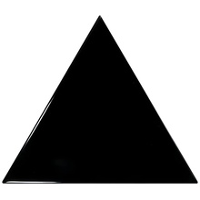 Equipe Scale 23821 Triangolo Black wall tile 10,8x12,4 cm, Spain, stone  - photo 1 - photo 1