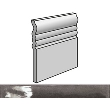 Equipe Splendours 24046 Skirting Black plint 15x15 cm, Spanje, steen  - foto 1 - foto 1
