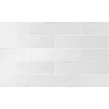 Equipe Tribeca С000499579 26871_Gypsumwhite_highgloss keramisk granitt 6x24,6 cm, Spania - foto 1 - foto 1