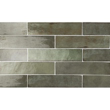 Equipe Tribeca С000499553 26876_Sage_green_highgloss keramisk granitt 6x24,6 cm, Spania - foto 1 - foto 1