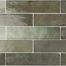 Equipe Tribeca 26876 Sage Green porcelain tile 6x24 cm, Spain, none - photo 1 - photo 2