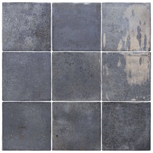 Equipe Verticale 31868 Deep Royal wandtegel 10x10 cm, Spanje - foto 1 - foto 2