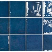 Equipe Village 25589 Royal Blue 13.2 wall tile 13,2x13,2 cm, Spain, stone  - photo 1 - photo 2