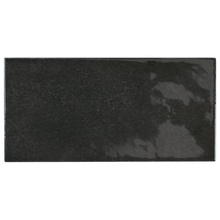 Equipe Village 25587 Black 6.5 wall tile 6,5x13,2 cm, Spain, stone  - photo 1 - photo 1