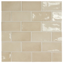 Equipe Village 25586 Mushroom 6.5 wall tile 6,5x13,2 cm, Spain, stone  - photo 1 - photo 2