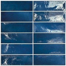 Equipe Village 25630 Royal Blue wall tile 6,5x20 cm, Spain, stone  - photo 1 - photo 2