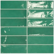 Equipe Village 25645 Esmerald Green wall tile 6,5x20 cm, Spain, stone  - photo 1 - photo 2