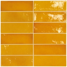 Equipe Village 25632 Tuscany Gold wall tile 6,5x20 cm, Spain, stone  - photo 1 - photo 2