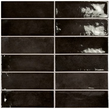 Equipe Village 25641 Black wall tile 6,5x20 cm, Spain, stone  - photo 1 - photo 2